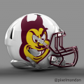 ASU-3D-BigSparkyWhite-Helmet