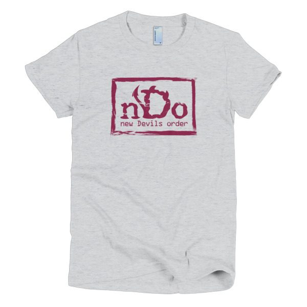 nDo Women's Fine Jersey T-shirt Maroon Artwork - Image 5