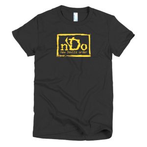nDo Women's Fine Jersey T-shirt Gold Artwork