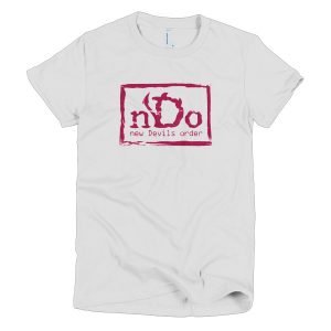 nDo Women's Fine Jersey T-shirt Maroon Artwork