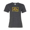 nDo Women's Short Sleeve Fashion Fit T-shirt Gold Artwork - Image 3