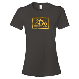 nDo Women's Short Sleeve Fashion Fit T-shirt Gold Artwork