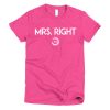 Mrs. Right Short Sleeve T-shirt - Image 20
