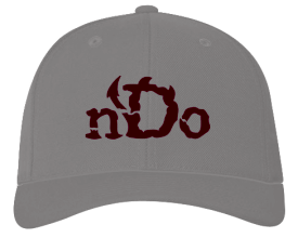 nDo Graphite/Maroon Flexfit Size: L/XL