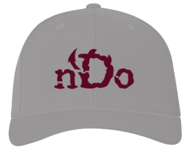 nDo Gray/Maroon Flexfit Size: L/XL