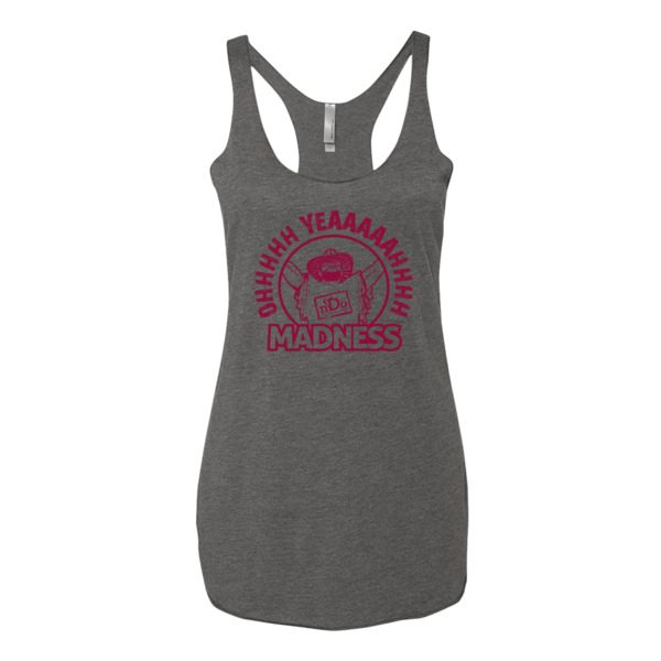 Madness – Fan Series – Maroon Artwork Ladies' Tank Top