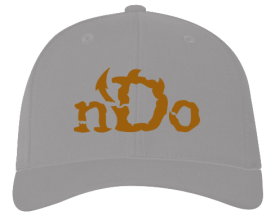 nDo Gray/Copper Flexfit Size: L/XL