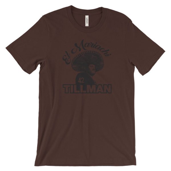 El Mariachi Tillman – Fan Series – Unisex (up to 4XL) Short Sleeve Black Artwork - Image 2