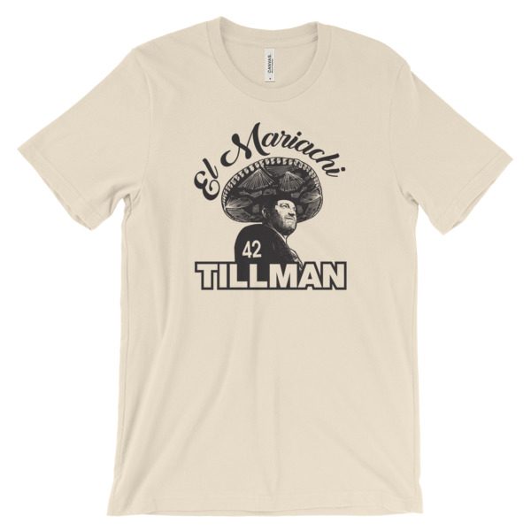 El Mariachi Tillman – Fan Series – Unisex (up to 4XL) Short Sleeve Black Artwork - Image 7