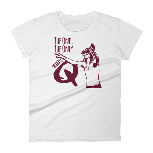 Shirtless Q Women's short sleeve t-shirt - Image 2