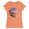 American Flag & Eagle Ladies' short sleeve t-shirt - Image 8