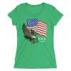 American Flag & Eagle Ladies' short sleeve t-shirt - Image 6