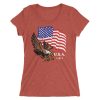 American Flag & Eagle Ladies' short sleeve t-shirt - Image 7