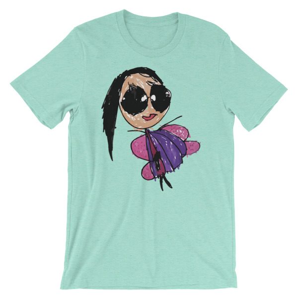 Mommy Butterfly - Kid Creation - Short-Sleeve Unisex T-Shirt - Image 7