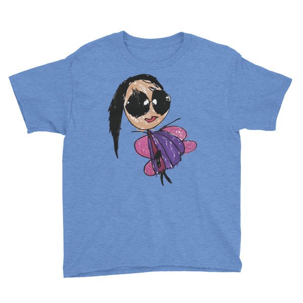 Mommy Butterfly - Kid Creation - Youth Short Sleeve T-Shirt - Image 5