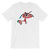 Kid Creation - Unicorn Drawing - Short-Sleeve Unisex T-Shirt - Image 2