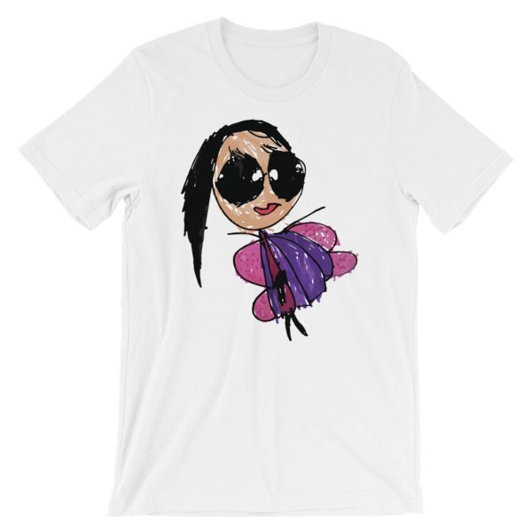 Mommy Butterfly - Kid Creation - Short-Sleeve Unisex T-Shirt - Image 2
