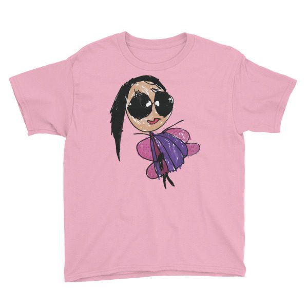 Mommy Butterfly - Kid Creation - Youth Short Sleeve T-Shirt - Image 6