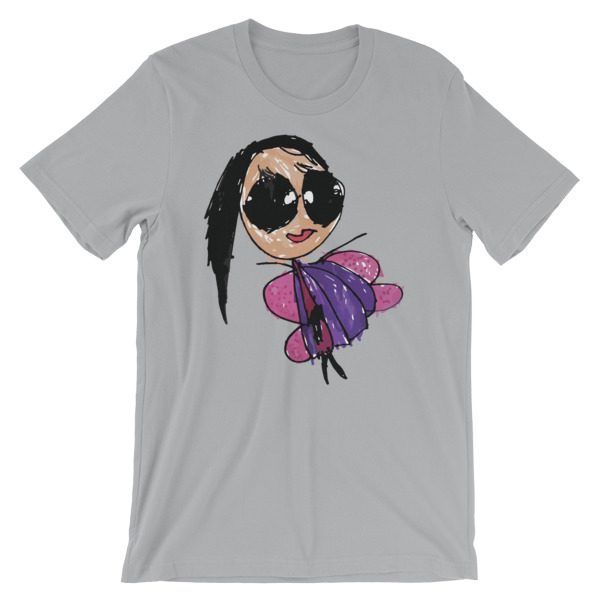 Mommy Butterfly - Kid Creation - Short-Sleeve Unisex T-Shirt - Image 4