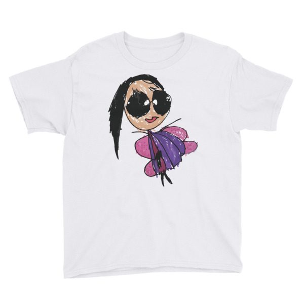 Mommy Butterfly - Kid Creation - Youth Short Sleeve T-Shirt - Image 2
