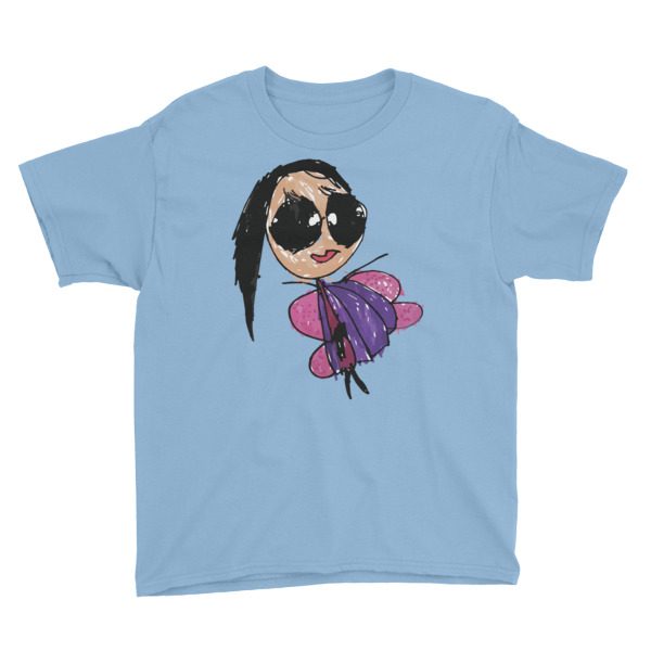Mommy Butterfly - Kid Creation - Youth Short Sleeve T-Shirt - Image 4